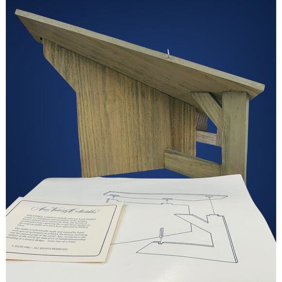 Avon Vintage Nativity Collectibles 14 Pc Orig Boxes Flying Angel Stable READ - Picture 14 of 16